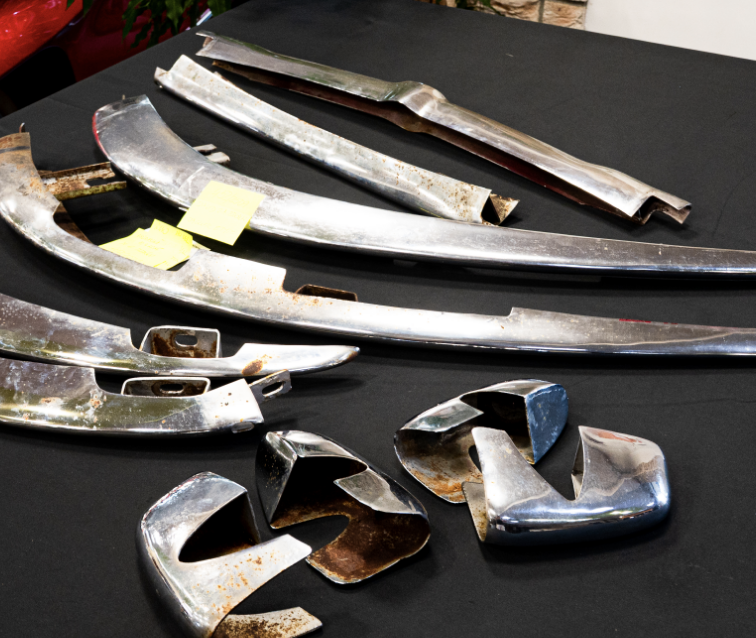Visual inspection and sorting of parts